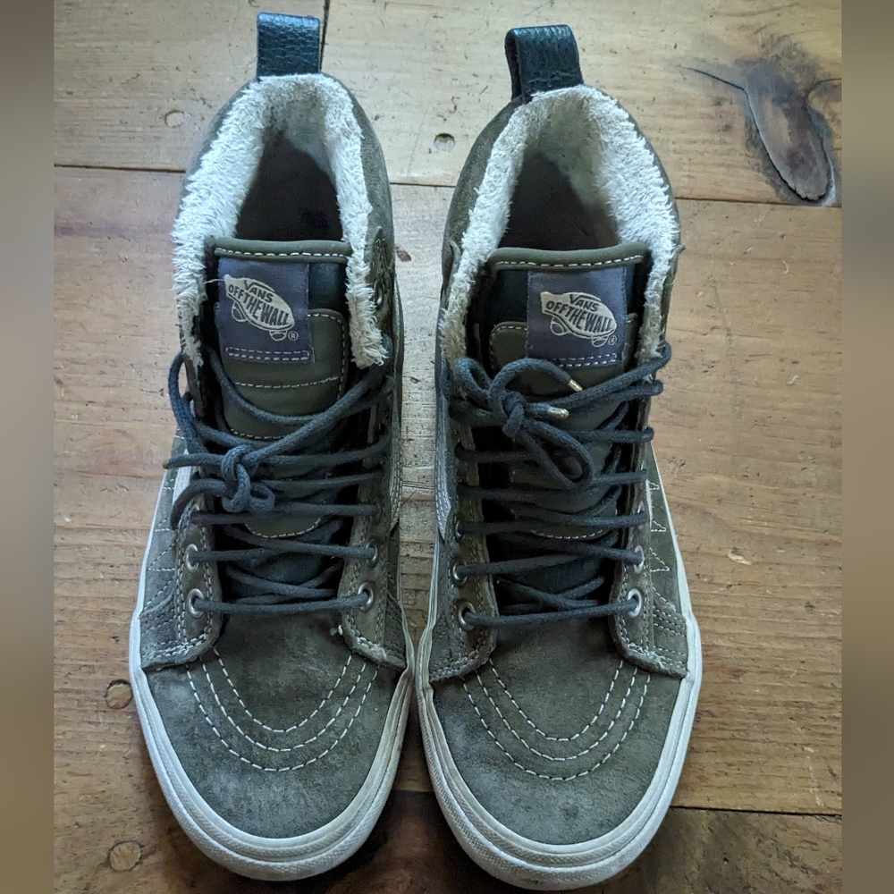 Vans Shoes Suede Green